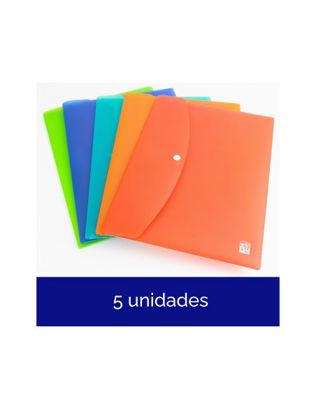CARPETA OXFORD URBAN DOSSIER BROCHE PP.A4 PK.DE 5 SURT.
