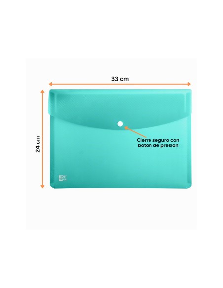 CARPETA OXFORD URBAN DOSSIER BROCHE PP.A4 PK.DE 5 SURT.