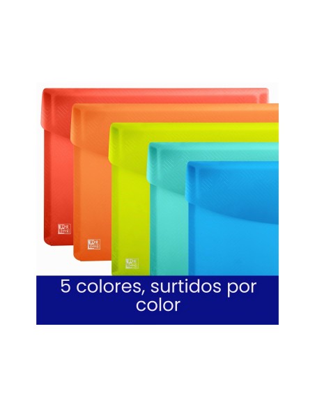 CARPETA OXFORD URBAN DOSSIER BROCHE PP.A4 PK.DE 5 SURT.