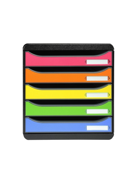 FICHERO SOBREMESA EXACOMPTA BIG-BOX PLUS CLASSIC 5 CAJONES MULTI.