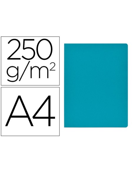SUBCARPETA A4 250 GR. GIO AZUL INTENSO C/50