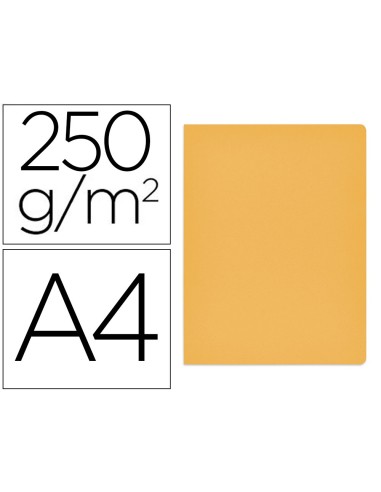 SUBCARPETA A4 250 GR. GIO AMARILLO INTENSO C/50