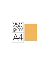 SUBCARPETA A4 250 GR. GIO AMARILLO INTENSO C/50 2