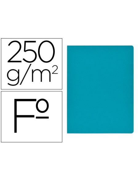 SUBCARPETA FL 250 GR. GIO AZUL INTENSO C/50