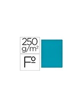SUBCARPETA FL 250 GR. GIO AZUL INTENSO C/50 2
