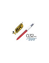 BOLIGRAFO BIC 4 SHINE RJ. PUNTA 1MM 2