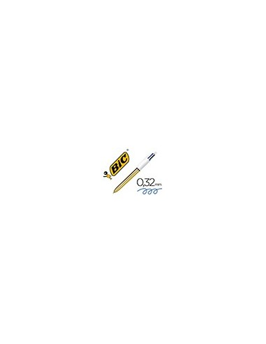 BOLIGRAFO BIC 4 SHINE ORO PUNTA 1MM