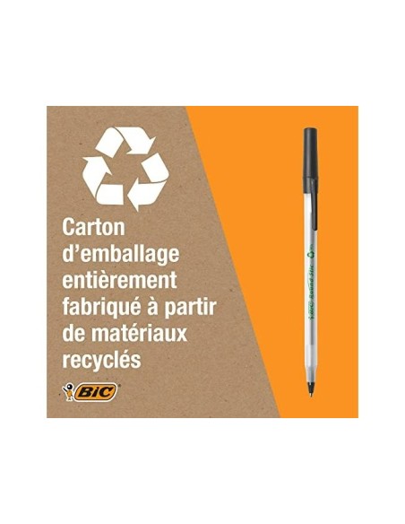 BOLIGRAFO BIC ECOLUTIONS ROUND STIC AZ.
