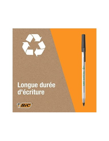 BOLIGRAFO BIC ECOLUTIONS ROUND STIC AZ.