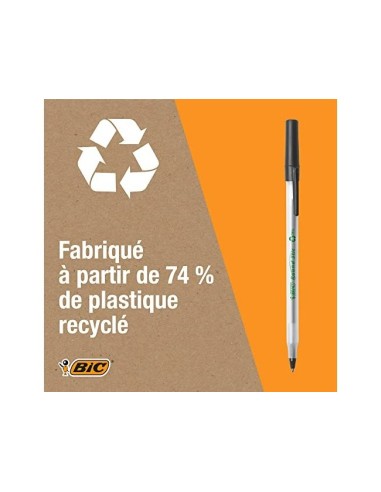 BOLIGRAFO BIC ECOLUTIONS ROUND STIC AZ.