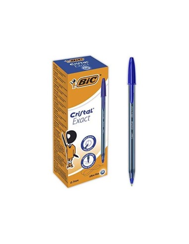 BOLIGRAFO BIC CRISTAL ULTRAFINE PUNTA FORMA AGUJA 0,7MM AZ.