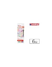 ROTULADOR EDDING PUNTA FIBRA 1200 PASTEL 1MM  6 UD.SURT. 2