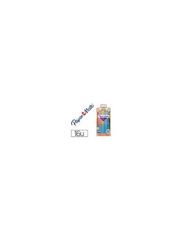 ROTULADOR PAPER MATE FLAIR ORIGINAL FIBRA TROPICAL  16 UD.SURT.