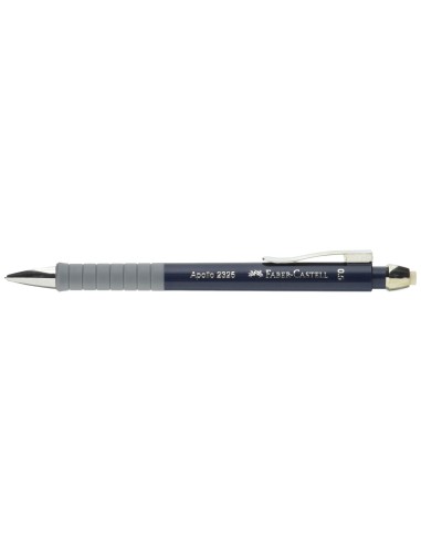 PORTAMINAS FABER CASTELL 0.5 MM APOLLO RETRACTIL COLOR AZ. OSCURO