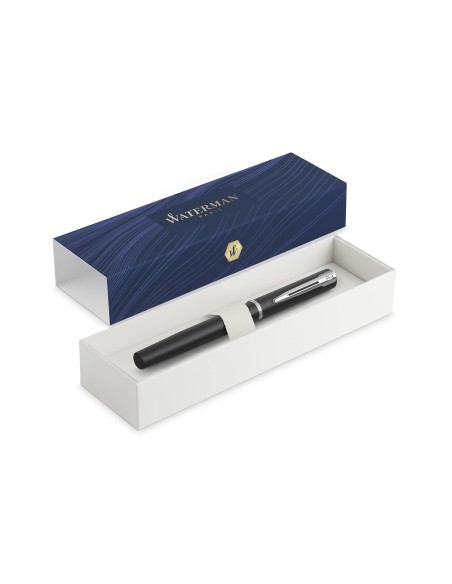 PLUMA WATERMAN ALLURE LACA NEGRA ESTUCHE REGALO