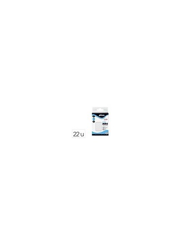 BARRA TERMOFUSIBLE PLICO MINI TRANSLUCIDA 8MM X 100MM ALTO 22 UD.