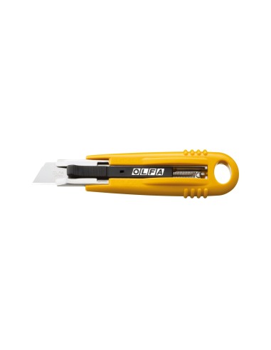 CUTER OLFA PLAST.CUCHILLA ANCHA 18MM RETRACTIL APTO ZURDOS