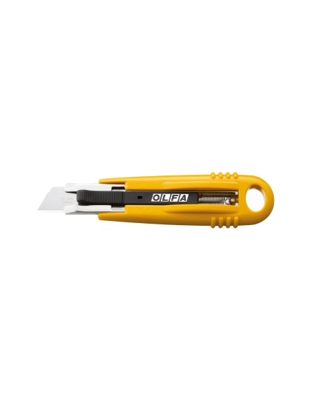CUTER OLFA PLAST.CUCHILLA ANCHA 18MM RETRACTIL APTO ZURDOS