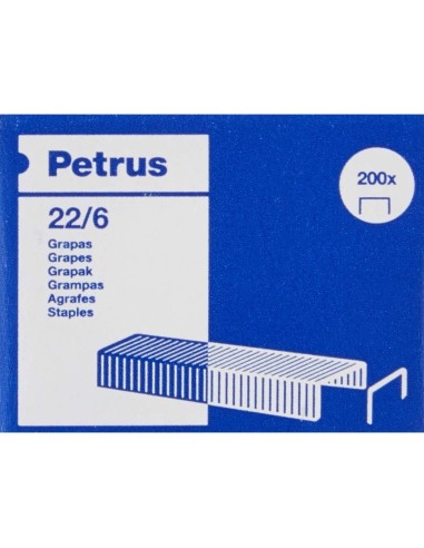 GRAPADORA PETRUS 226 CLASSIC WOW VER.METALIZADO CAP.30 HOJAS BLISTER