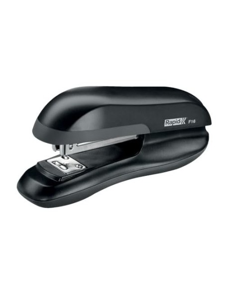 GRAPADORA RAPID F16 PLASTICO ABS COLOR NEGRO CAP. 30H 24/6 Y 26/6