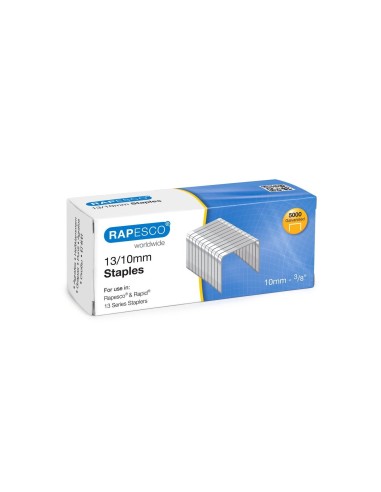 GRAPAS RAPESCO GALVANIZADA 13/10 CAJA 5000 UD.