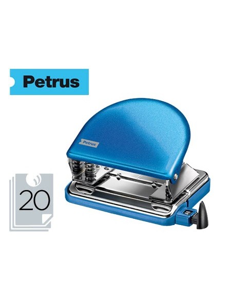 TALADRADOR PETRUS 52 WOW AZ.METALIZADO CAP.20 HOJAS BLISTER