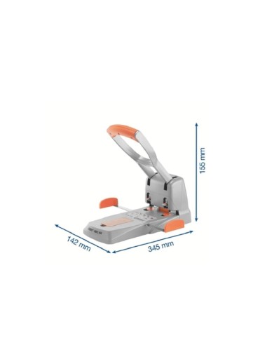 TALADRADOR RAPID HDC150 SUPREME METALICO/ABS PLATA/NARANJA 150H.