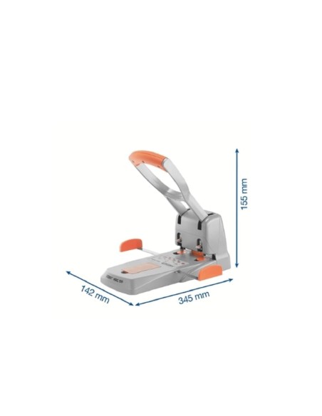 TALADRADOR RAPID HDC150 SUPREME METALICO/ABS PLATA/NARANJA 150H.