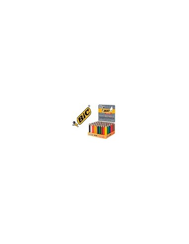 ENCENDEDOR BIC MAXI J26 EXPOSITOR 50 UD.SURT.