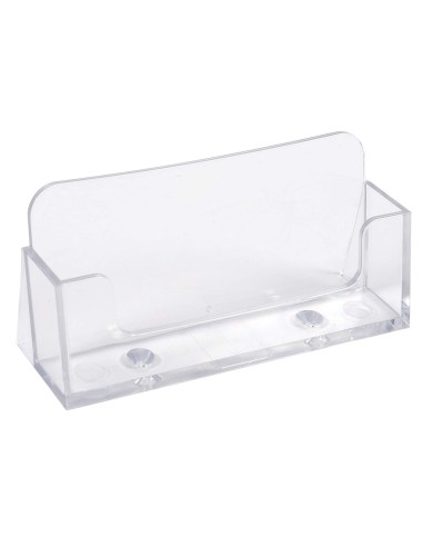 PORTATARJETAS VISITA EXACOMPTA METACRILATO CRISTAL 34X102X47MM