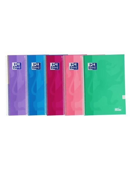 CUADERNO ESP. OXFORD SCHOOL FL. T.PP. 4MM 80H 90GR. LIMA