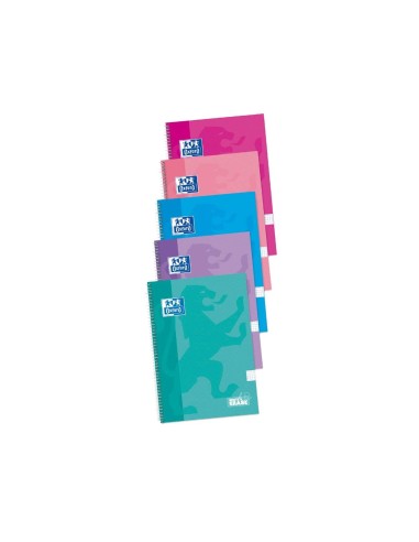 CUADERNO ESP. OXFORD PIZARRA FL. T.EXTRA. 4MM 80H. 90GR. PK.5UD.