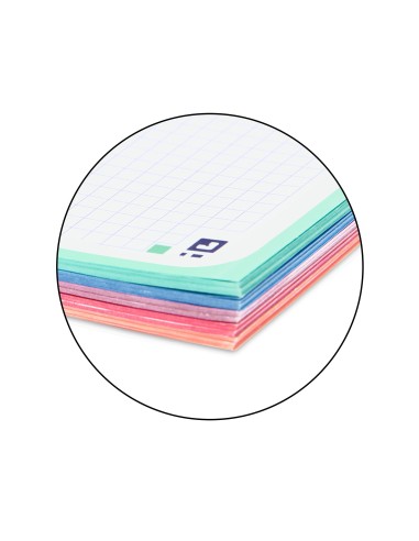 CUADERNO ESP. OXFORD SCHOOL A4 T.EXTRA MICRO 5MM 120H 90GR.5UD