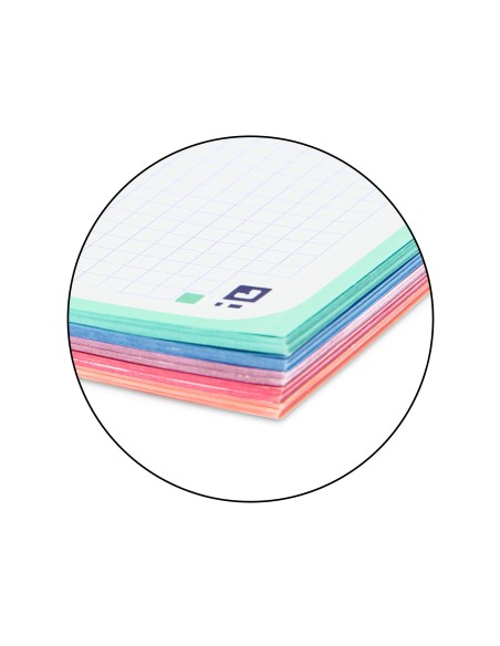 CUADERNO ESP. OXFORD SCHOOL A4 T.EXTRA MICRO 5MM 120H 90GR.5UD
