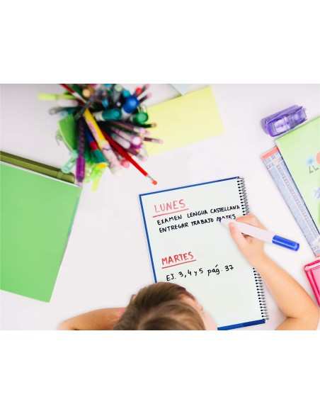 CUADERNO ESP.OXFORD EUROPEANBOOK 5 WRITE&ERASE SCHOOL A4+ 120H. 5MM
