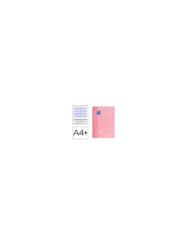 CUADERNO ESP. OXFORD SCHOOL A4+ T.EXTRA 5MM 80H. 90GR. FLAMINGO