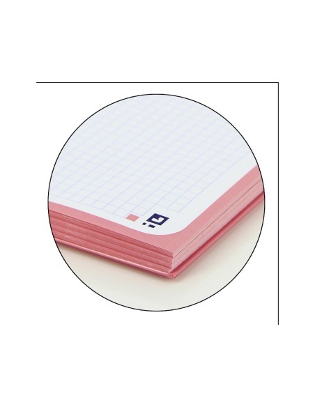 CUADERNO ESP. OXFORD SCHOOL A4+ T.EXTRA 5MM 80H. 90GR. FLAMINGO
