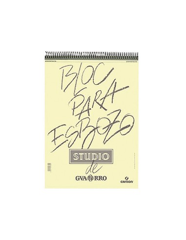CUADERNO ESP. CANSON DIBUJO A4 MICRO GRANO FINO 100H. 90GR.
