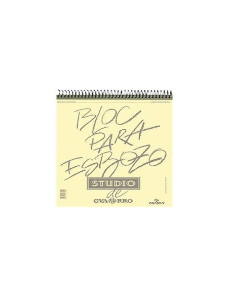 CUADERNO ESP. CANSON DIBUJO A4 MICRO GRANO FINO 100H. 90GR.