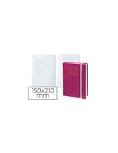 CUADERNO QUO VADIS INFINITE DOTS 15X21 CM 224H. T.SIMILPIEL CIRUELA 2