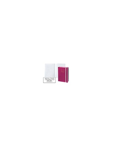 CUADERNO QUO VADIS INFINITE DOTS 15X21 CM 224H. T.SIMILPIEL CIRUELA
