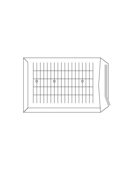 BOLSA KRAFT SAM 120GR.AD 260X360MM CORREO INT 3 TAL.IMP 2 CARAS 100UD