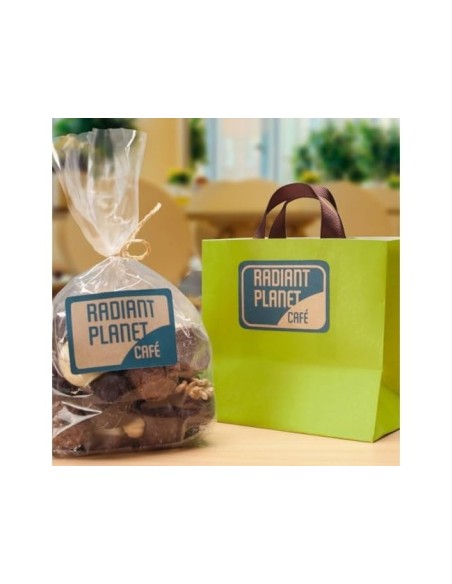 ETIQUETA ADH. AVERY KRAFT EFECTO CARTON RECTANGULAR 62X42MM REMOV.