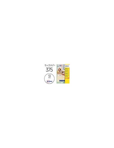 ETIQUETA ADH. AVERY BL.REDONDA REMOV.LASER TINTA 51MM