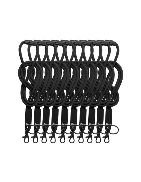 CORDON COL IDENTIFIC TARIFOLD TEXTIL MOSQUETON 43 CM NG. PK.DE 10 UD.