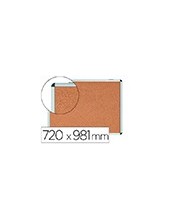 VITRINA ANUNCIOS BI-OFFICE FONDO CORCHO INTERIOR MARCO AL.720X981MM 2