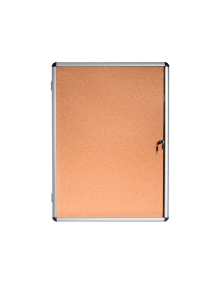 VITRINA ANUNCIOS BI-OFFICE FONDO CORCHO INTERIOR MARCO AL.720X981MM