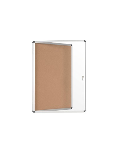 VITRINA ANUNCIOS BI-OFFICE FONDO CORCHO INTERIOR MARCO AL.720X981MM