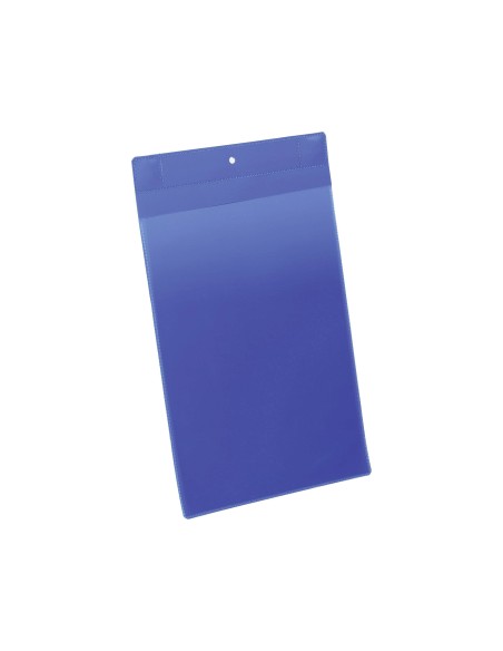 FUNDA DURABLE MAGNETICA 210X297MM.PLASTICO AZ.VENTANA TPTE.PACK 10UD.