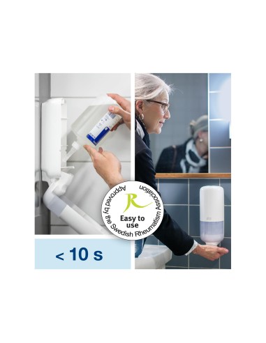 JABON ESPUMA TORK S4 REHIDRATANTE AROMA DELICADO BOTE 1000 ML